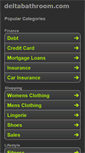 Mobile Screenshot of deltabathroom.com
